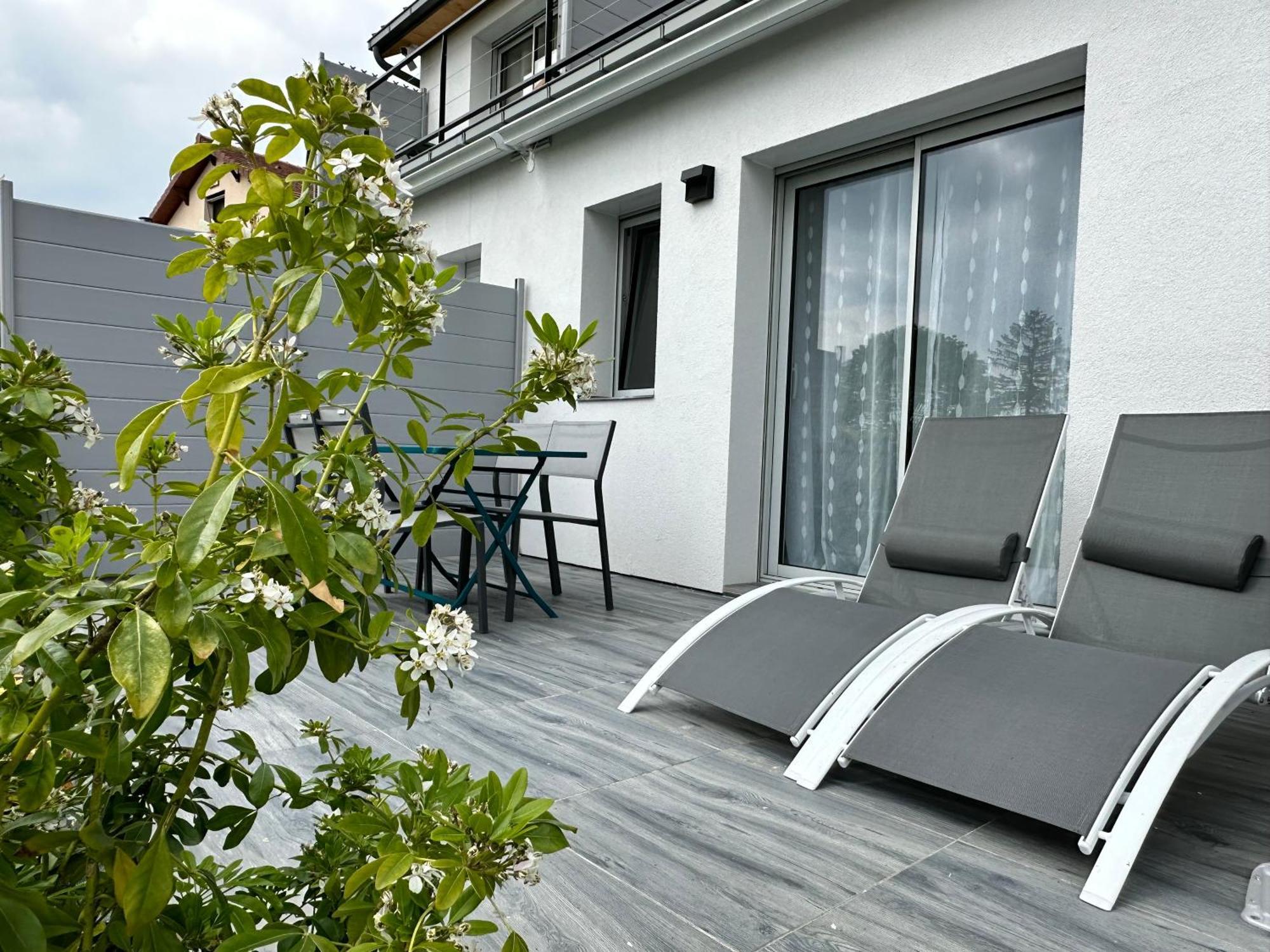 La villa perchée Saint-Prix  Exterior foto